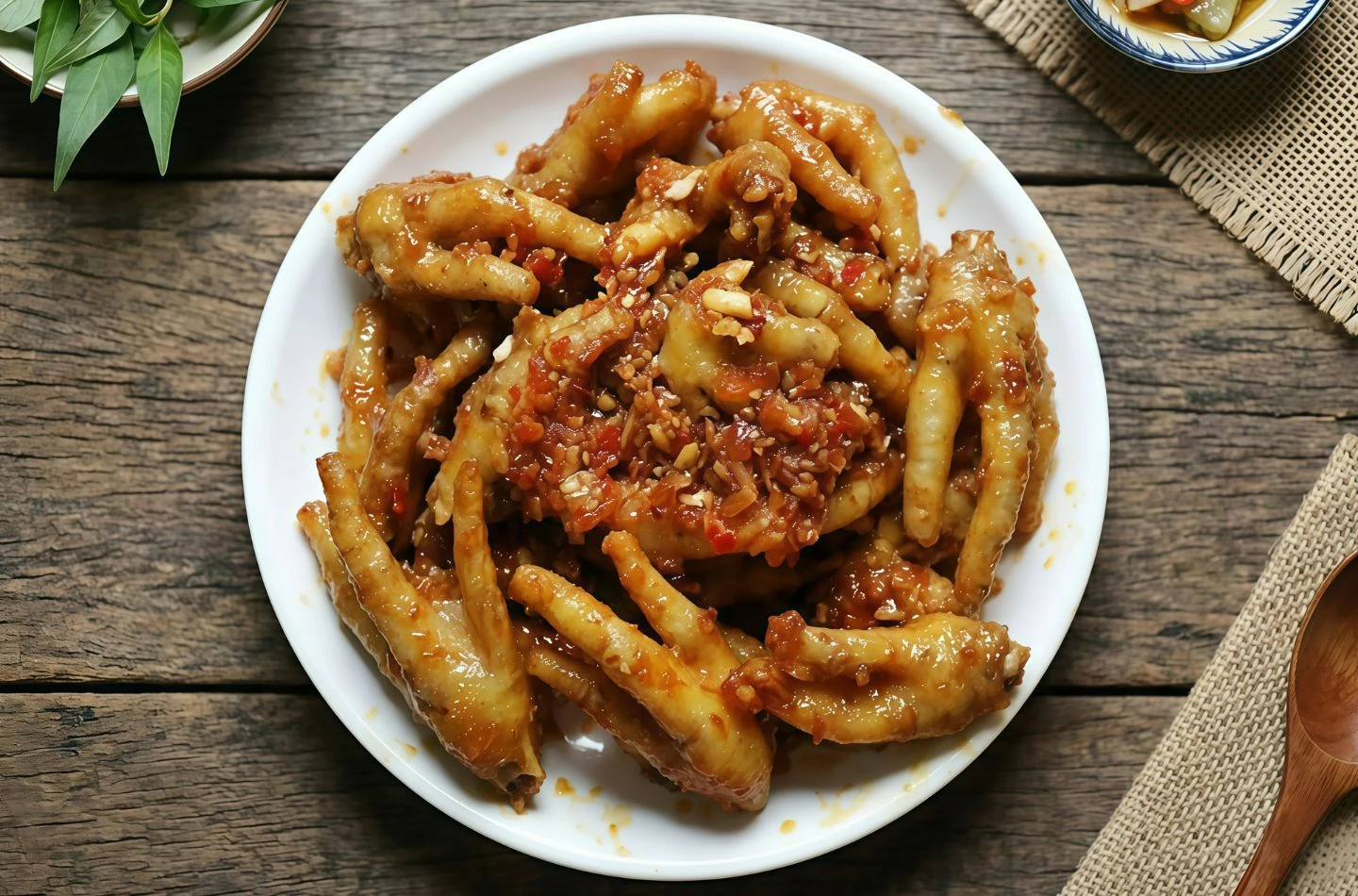 Chân gà chiên mắm tỏi