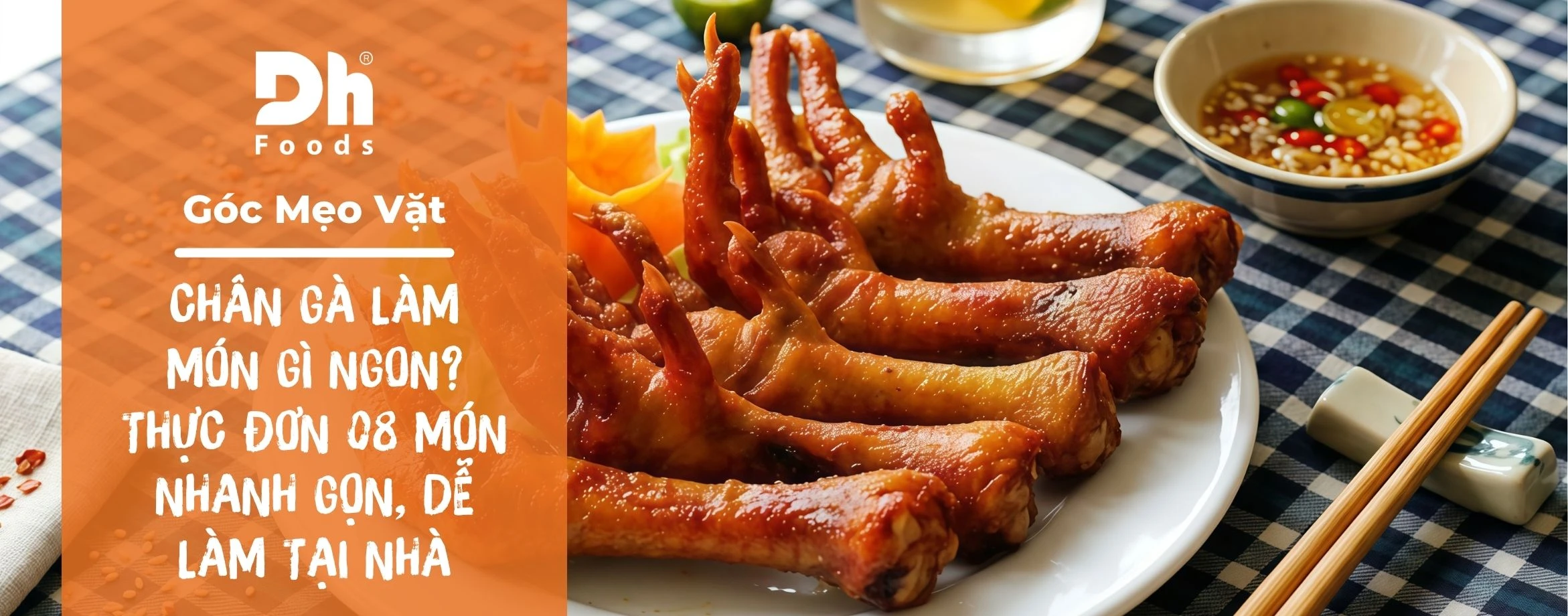 Ch&acirc;n g&agrave; l&agrave;m m&oacute;n g&igrave; ngon? Thực đơn 08 m&oacute;n nhanh gọn, dễ l&agrave;m tại nh&agrave;