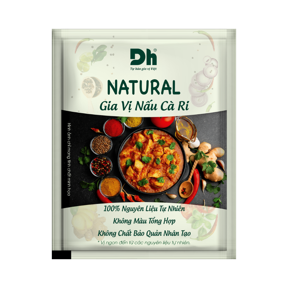 Natural Gia Vị Nấu Cà Ri