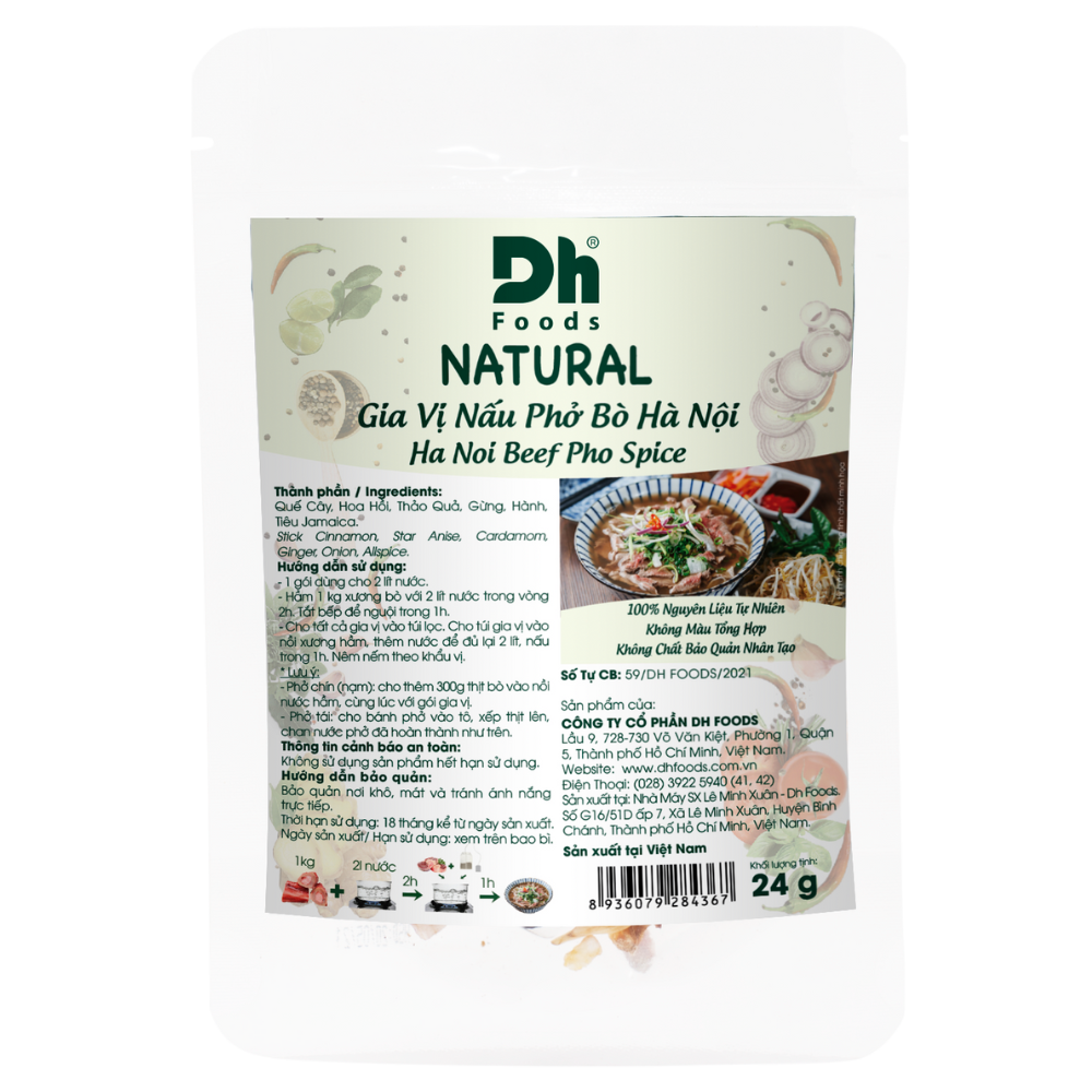 Natural Gia Vị Nấu Phở Bò Hà Nội