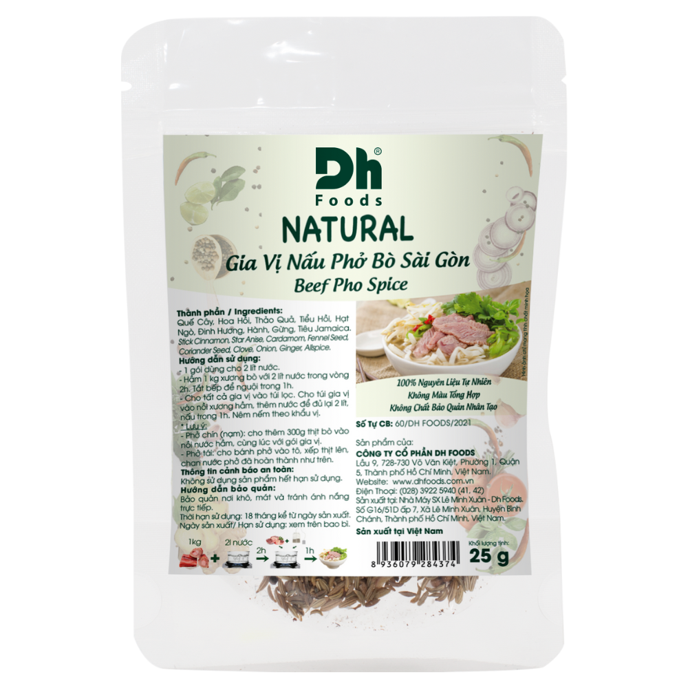Natural Gia Vị Nấu Phở Bò Sài Gòn