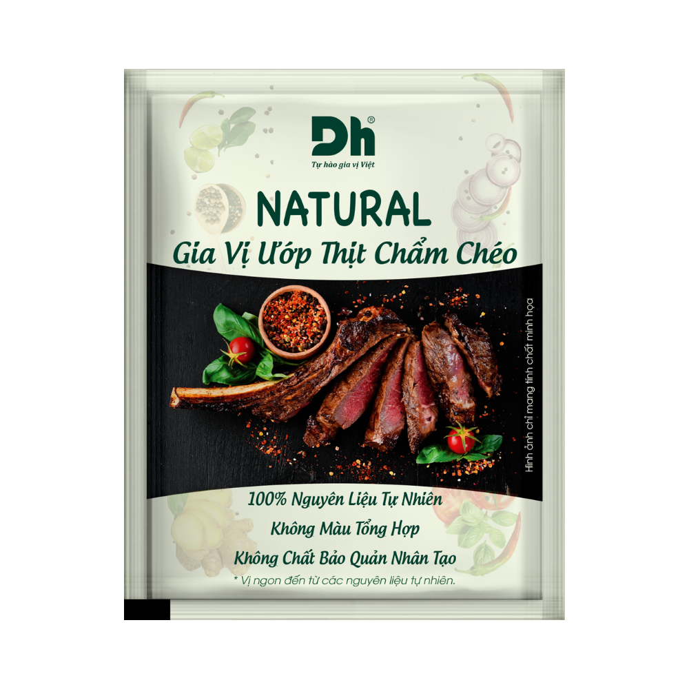 Natural Gia Vị Ướp Thịt Chẩm Chéo